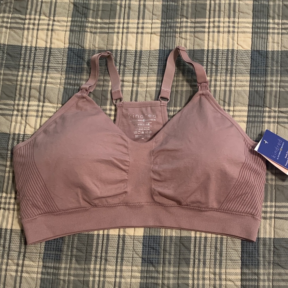 Kindred Bravely Mauve Nursing Bra
